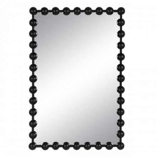 Bigbuy Home Настенное зеркало Чёрный Железо 60 x 4,5 x 90 cm image 1