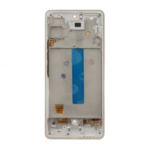For_samsung LCD display + Touch Unit + Front Cover Samsung A536B Galaxy A53 5G White image 1