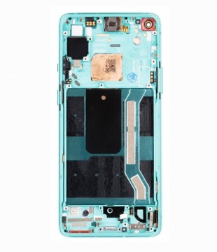 For_oneplus LCD Display + Touch Unit + Front Cover for OnePlus 8T Aquamarine Green