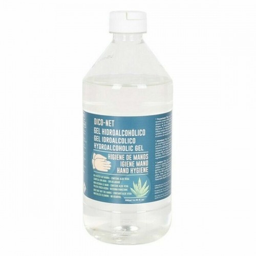 Bigbuy Cleaning Hidroalkoholiskais gēls Dico-net 70% 500 ml (12 gb.) image 2