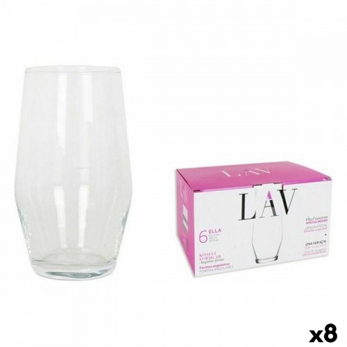Набор стаканов LAV 144954 6 Предметы (8 штук) (495 ml) image 1
