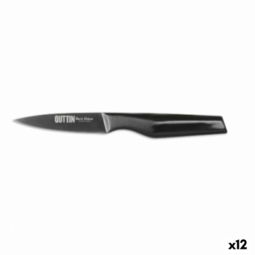 Нож для чистки Quttin Black Edition 10,5 cm 1,8 mm (12 штук)