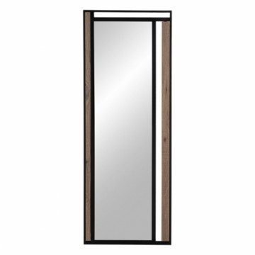 Bigbuy Home Sienas spogulis Melns Bēšs 45 x 2 x 100 cm