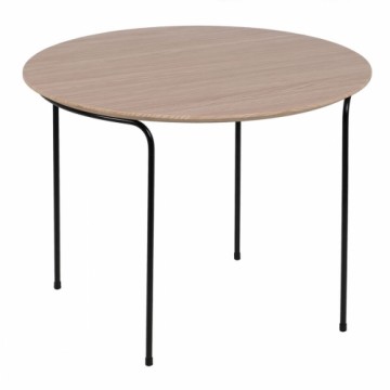 Bigbuy Home Кофейный столик NUDE Чёрный Натуральный 60 x 60 x 45 cm