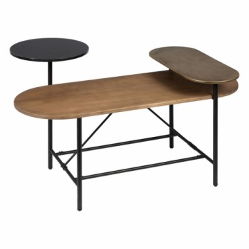 Bigbuy Home Centrālais galds Bronza Koks Dzelzs 116 x 76 x 64 cm