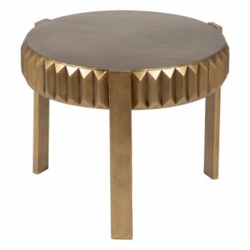 Bigbuy Home Вспомогательный столик Позолоченный Железо 64 x 64 x 50 cm