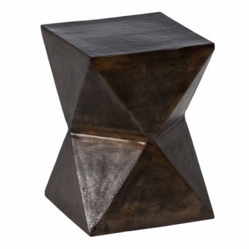 Bigbuy Home Mazs galdiņš Bronza Alumīnijs 30 x 30 x 41 cm