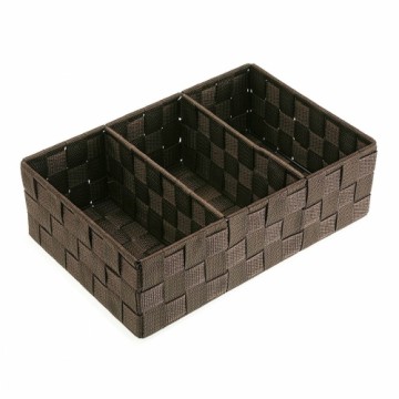 Коробка с отсеками Versa Темно-коричневый 21 x 10 x 32 cm