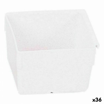 Bigbuy Home Универсальная коробка модульная Белый 8 x 8 x 5,3 cm (36 штук)