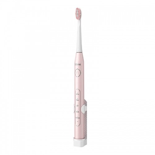Sonic toothbrushes with tips set and 2 toothbrush holders Bitvae D2+D2 (pink and black) image 3