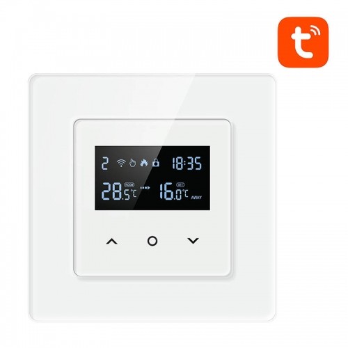 Smart Thermostat Avatto WT200-16A-W Electric Heating 16A WiFi TUYA image 1