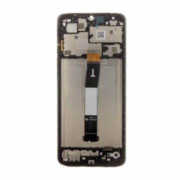 LCD Display + Touch Unit + Front Cover for Xiaomi Redmi 12C Black (Service Pack)