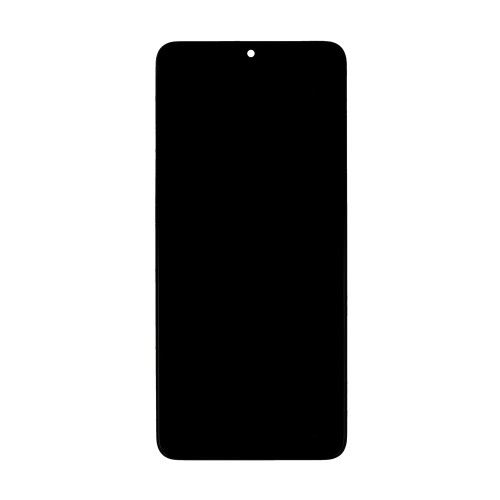 OEM LCD Display for Samsung Galaxy A22 4G black with frame Incell Select image 1