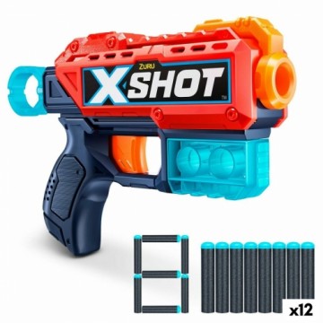 Пистолет с дротиками Zuru X-Shot Excel Kickback 12 штук 20 x 13 x 4 cm