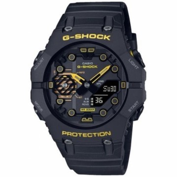 Vīriešu Pulkstenis Casio G-Shock OAK EVOLUTION - CAUTION YELLOW SERIE Melns (Ø 46 mm)