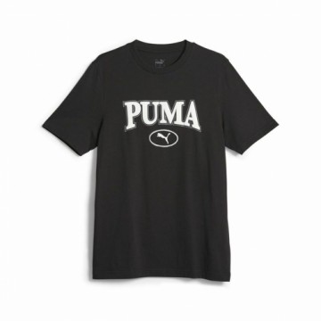 Vīriešu Krekls ar Īsām Piedurknēm Puma Squad Melns
