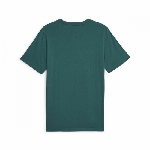 Vīriešu Krekls ar Īsām Piedurknēm Puma Graphiccs Sneaker Zaļš image 3
