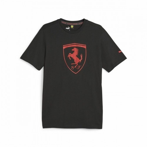 Vīriešu Krekls ar Īsām Piedurknēm Puma Ferrari Race Tonal B Melns image 1