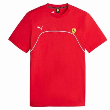 Vīriešu Krekls ar Īsām Piedurknēm Puma Ferrari Race Sarkans