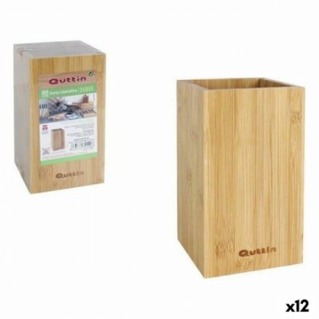 Горшок для кухонной утвари Quttin Бамбук 10,5 x 10,5 x 18 cm (12 штук)