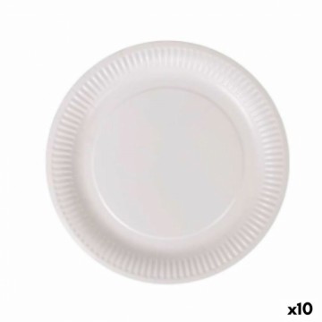 Набор посуды Algon Одноразовые Белый Картон 23 cm (10 штук)