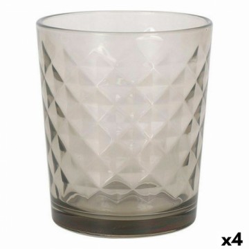 Набор стаканов Sweet Home Diamonds Серый 360 ml 6 Предметы (4 штук)