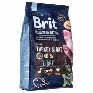 Lopbarība Brit Premium by Nature Light Pieaugušais 3 Kg
