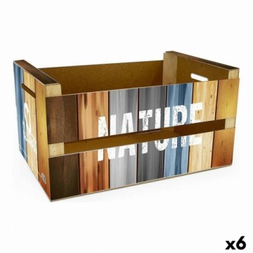 Контейнер для хранения Confortime Nature (6 штук) (36 x 26,5 x 17 cm)