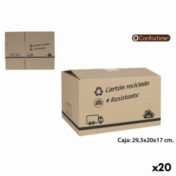 Daudzfunkcionāla Kaste Confortime Kartons (20 gb.) (29,5 x 20 x 17 cm)
