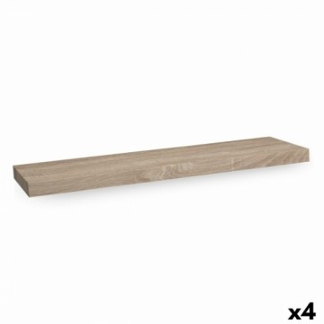 Полки Confortime Деревянный MDF Коричневый 23,5 x 80 x 3,8 cm (4 штук)