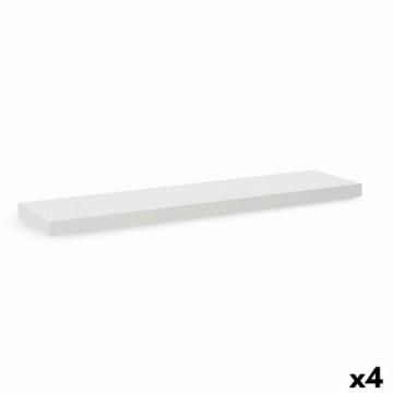 Полки Confortime Деревянный MDF Белый 23,5 x 80 x 3,8 cm (4 штук)