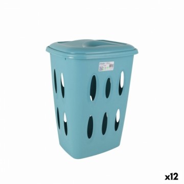 Бельевая корзина Tontarelli Laundry Синий 41 x 33,2 x 54,5 cm (12 штук)