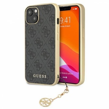 Guess GUHCP13MGF4GGR iPhone 13 6.1 &quot;gray | gray hardcase 4G Charms Collection