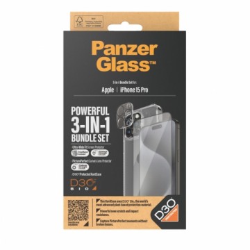 Защита для экрана для телефона Panzer Glass B1173+2810 Apple iPhone 15 Pro