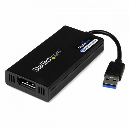 Adapteris Startech USB32DP4K 4K Ultra HD USB Melns image 2