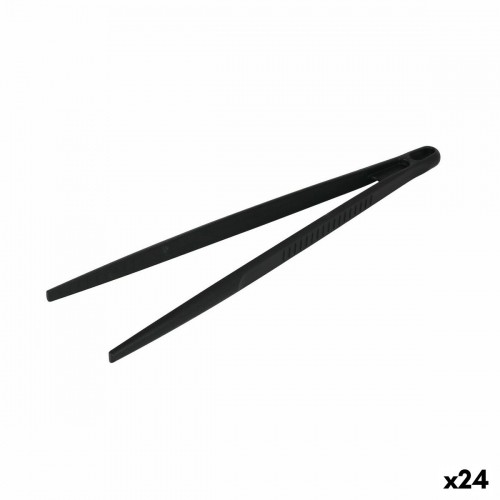 Кухонные щипцы Quttin Чёрный Нейлон 28 x 8 x 1,7 cm (24 штук) image 1