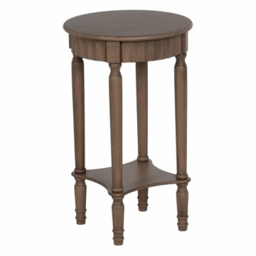 Bigbuy Home Вспомогательный столик Коричневый древесина сосны Деревянный MDF 40 x 40 x 66 cm