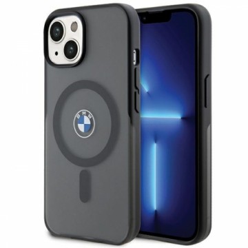 BMW BMHMP15MDSLK iPhone 15 Plus | 14 Plus 6.7" czarny|black hardcase IML Signature MagSafe