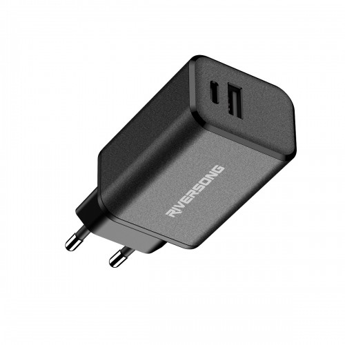 Riversong wall charger PowerKub G65 65W 1x USB 1x USB-C black AD96-EU image 3