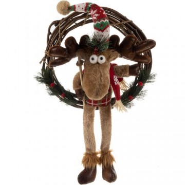 Christmas wreath on the door - reindeer Ruhhy 22316 (17056-0)