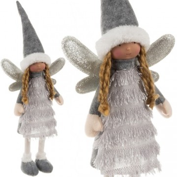 Fairy - gray Christmas figurine Ruhhy 22343 (17050-0)