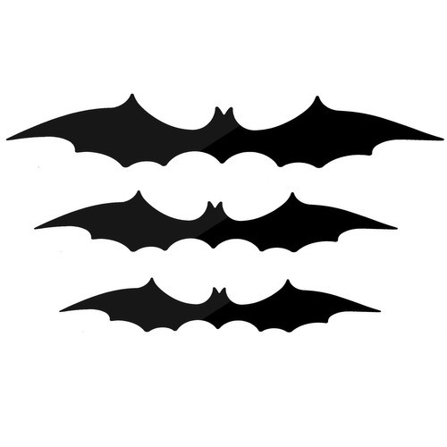 Bat - decoration set of 3 pcs. Malatec 22004 (16897-0) image 2