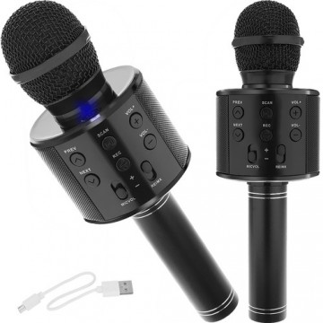 Karaoke microphone - black Izoxis 22189 (16803-0)