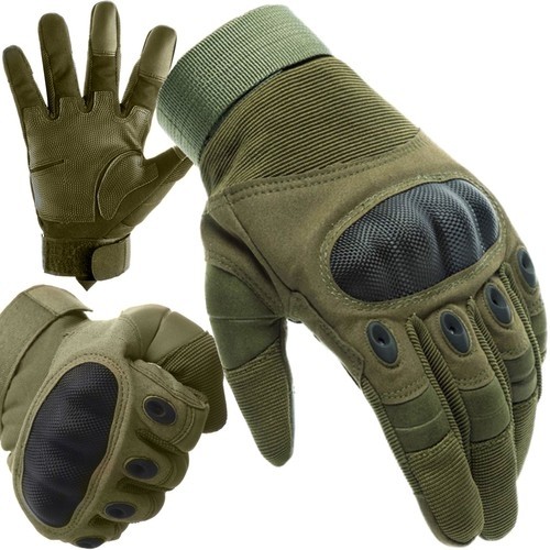 Tactical gloves L- khaki Trizand 21771 (16785-0) image 1