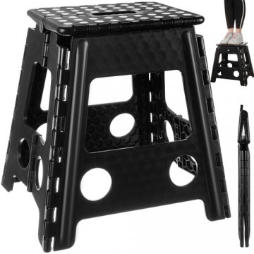 Malatec Folding stool black and white 39cm (15917-0)