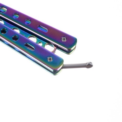 Trizand Butterfly knife for training - rainbow (15907-0) image 3