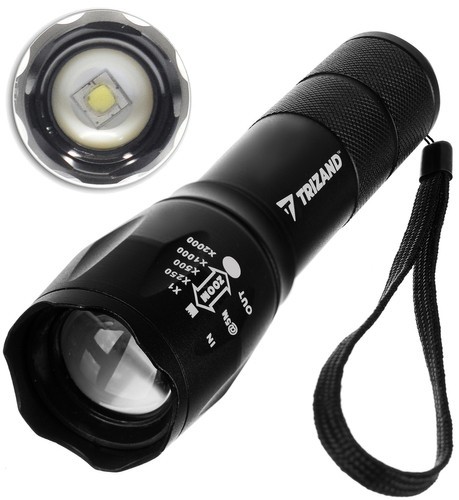 Trizand T6 USB flashlight L18368 (15901-0) image 2