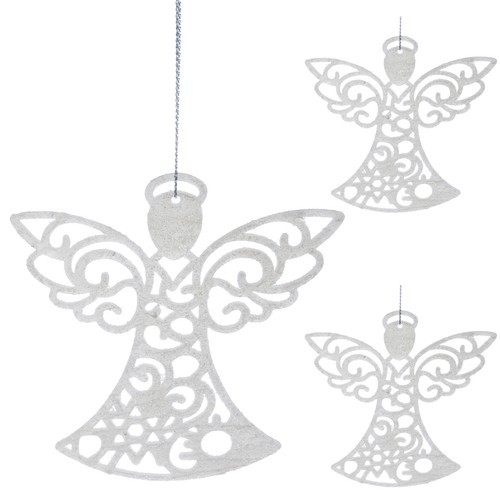 Malatec Christmas balls / pendants - angels - 3 pcs. (15563-0) image 1