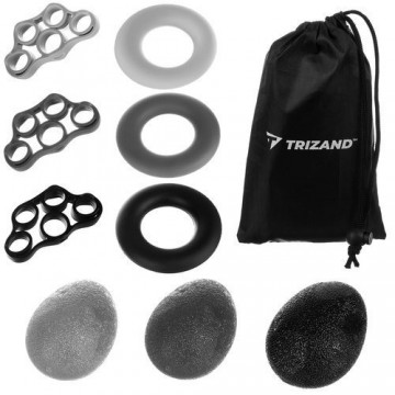 Trizand Set of 9 bands for hand / wrist exercises (15339-0)