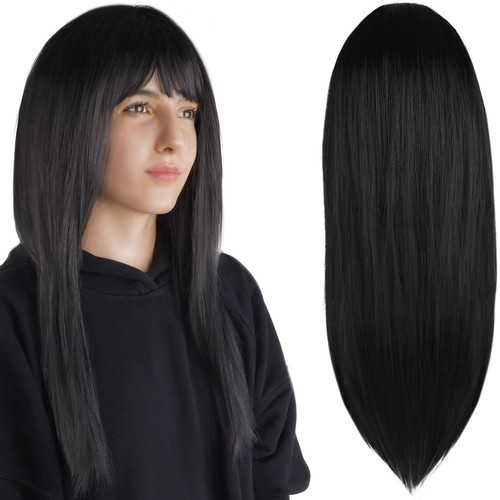 Soulima Black long wig for women P14833 (15098-0) image 1